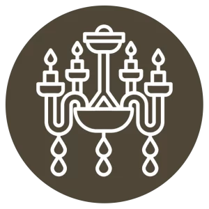 دسته بندی لوستر برنز
