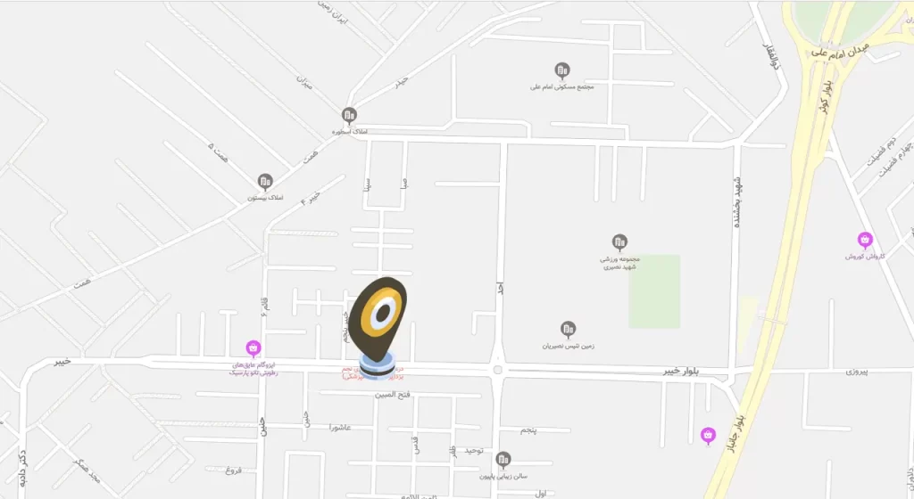 موقیعت ما در نقشه