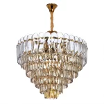 لوستر آب طلا تمام کریستال 9025/65